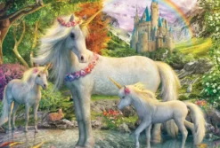 PUZZLE 150 PIECES - LA LICORNE ET SES POULAINS