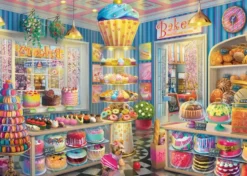 PUZZLE 1000 PIECES - LA PATISSERIE MULTICOLORE