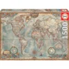PUZZLE 1500 PIECES LE MONDE CARTE POLITIQUE