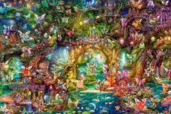 PUZZLE 4000 PIECES - LE ROYAUME DES FEES