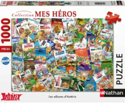 PUZZLE 1000 PIECES - LES ALBUMS D'ASTERIX
