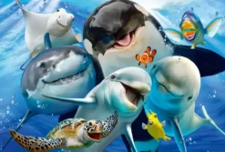PUZZLE 200 PIECES LES AMIS DU MONDE SOUS-MARIN