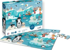 PUZZLE 36 PIECES - LES ESQUIMAUX
