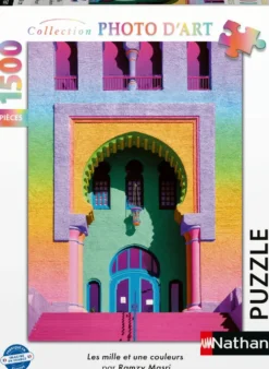 PUZZLE 1500 PIECES - LES MILLE ET UNE COULEURS