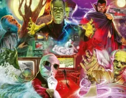 PUZZLE 2000 PIECESLES MONSTRES D'UNIVERSAL