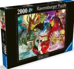 PUZZLE 2000 PIECESLES MONSTRES D'UNIVERSAL