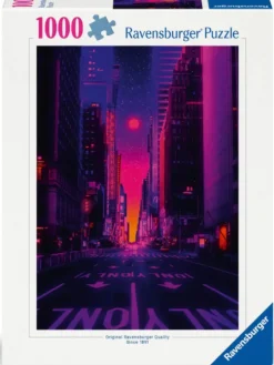 PUZZLE 1000 PIECESLES NEONS DE NEW YORK