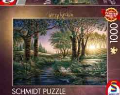 PUZZLE 1000 PIECES - MAGIE DE L’ETANG AU MATIN
