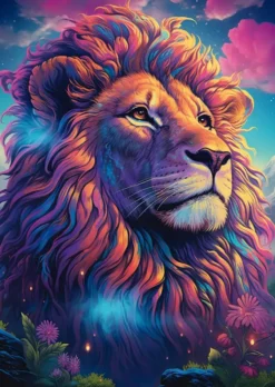 PUZZLE 1000 PIECES - MAJESTE COLOREE