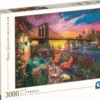 PUZZLE 3000 PIECES - MANHATTAN BALCONY SUNSET