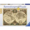 PUZZLE 5000 PIECES MAPPEMONDE ANTIQUE