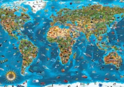 PUZZLE 1000 PIECES - MERVEILLES DU MONDE