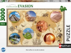 PUZZLE 3000 PIECES - MERVEILLES DU MONDE MODERNE