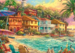 PUZZLE 1000 PIECES - MON ILE TRANQUILLE