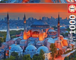 PUZZLE 1000 PIECES - MOSQUEE BLEU