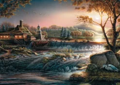 PUZZLE 1000 PIECES - NATURE SAUVAGE ET LUMINEUSE