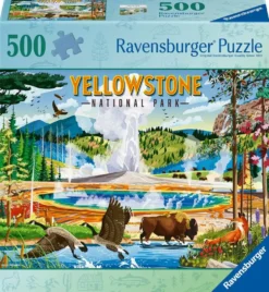 PUZZLE 500 PIECES - PARC NATIONAL DE YELLOWSTONE