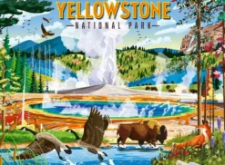 PUZZLE 500 PIECES - PARC NATIONAL DE YELLOWSTONE