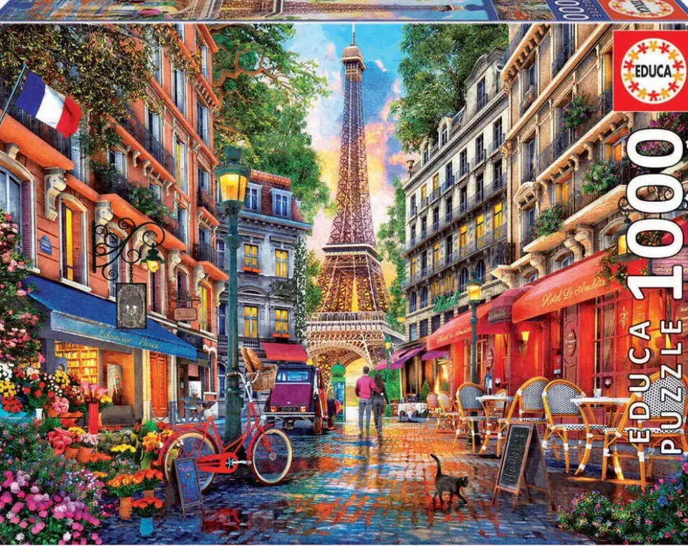 PUZZLE 1000 PIECES - PARIS - DOMINIC DAVISON