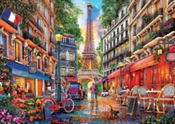 PUZZLE 1000 PIECES - PARIS - DOMINIC DAVISON
