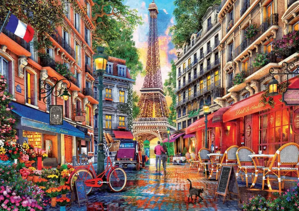PUZZLE 1000 PIECES - PARIS - DOMINIC DAVISON