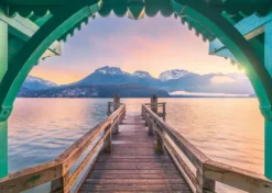 PUZZLE 1000 PIECES - PASSERELLE DU LAC D’ANNECY