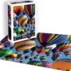 PUZZLE 1000 PIECES PAYSAGE - MONTGOLFIERES