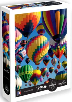 PUZZLE 1000 PIECES PAYSAGE - MONTGOLFIERES