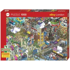 PUZZLE 1000 PIECES PIXORAMA LONDON QUEST HEYE