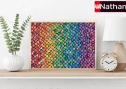 PUZZLE 500 PIECES - POISKAII ARC-EN-CIEL / MALUZELLE