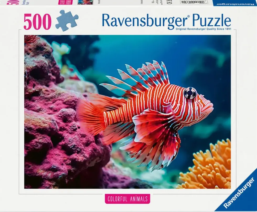 PUZZLE 500 PIECESPOISSON-LION