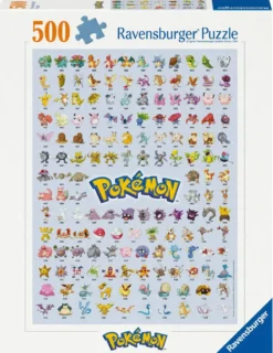 PUZZLE 500 PIECES - POKEDEX PREMIERE GENERATION - POKEMON