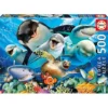 PUZZLE 500 PIECES SELFIE SOUS L'EAU