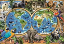PUZZLE 300 PIECES - THE WONDERFUL ANIMAL WORLD