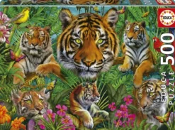 PUZZLE 500 PIECESTIGRES
