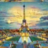 PUZZLE 500 PIECES - TOUR EIFFEL