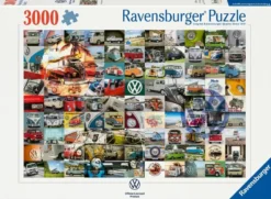 PUZZLE 3000 PIECES- 99 VW COMBI MOMENTS