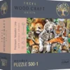PUZZLE 500 PIECES +1 WILD CATS IN THE JUNGLE