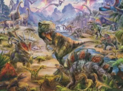 PUZZLE 300 PIECES XXL - DINOSAURES GÉANTS