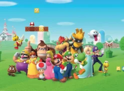 PUZZLE 200 PIECES XXL - LES AVENTURES DE SUPER MARIO