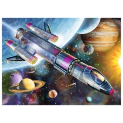 PUZZLE 100 PIECES XXL - MISSION DANS L'ESPACE