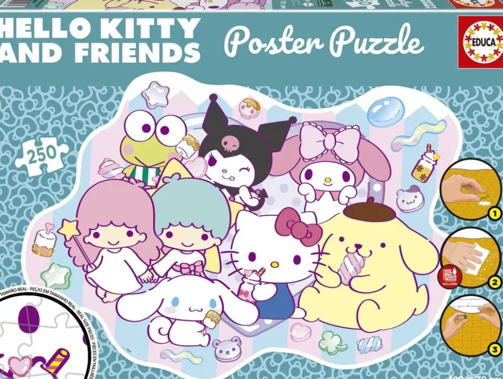 PUZZLE - POSTERHELLO KITTY & FRIENDS