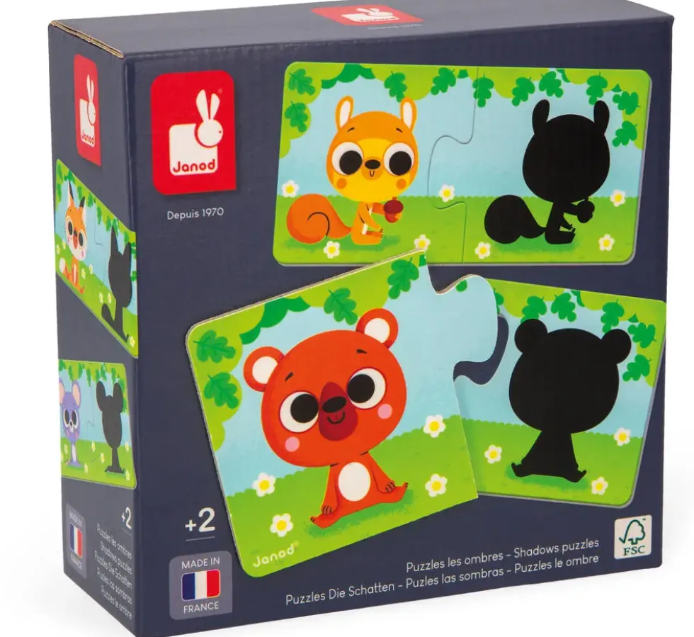 PUZZLES ANIMAUX ET OMBRE