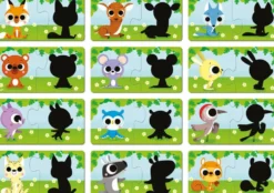 PUZZLES ANIMAUX ET OMBRE