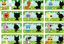 PUZZLES ANIMAUX ET OMBRE