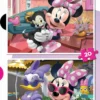 2 PUZZLES DE 20 PIECES - MINNIE