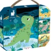 4 PUZZLES DINOSAURES