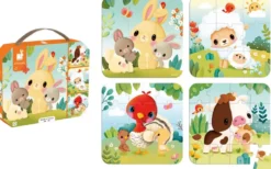 PUZZLES EVOLUTIFS ANIMAUX FERME
