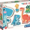PUZZLE SUPER COLOR - MON PREMIER PUZZLE- DINOSAURES