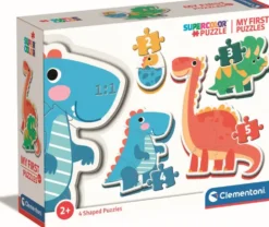 PUZZLE SUPER COLOR - MON PREMIER PUZZLE- DINOSAURES